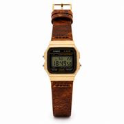 Casio Deri Kordonlu F-91WM-9ADF by PinWatches