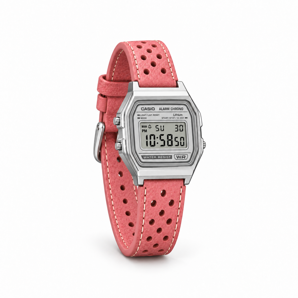 CASIO A158WEA-7DF Pinkwom by PingWatches